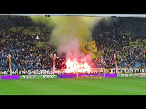 Vitesse - Fortuna Sittard (vuurwerk Zuid-Tribune) - tvLB03