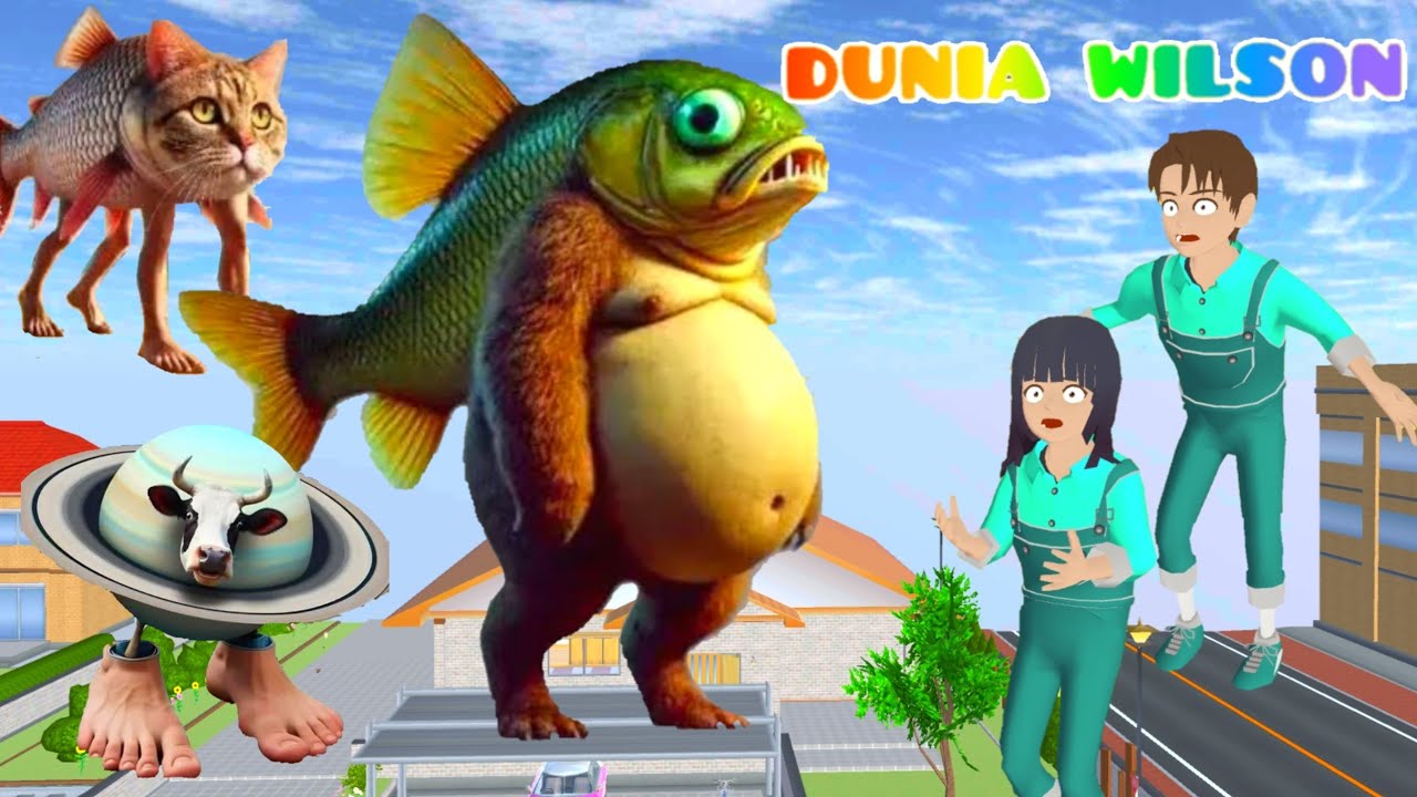 YUTA Mio Cari Anomali Trippa Troppa Beruang Kepala Ikan Sarurno Saturnita