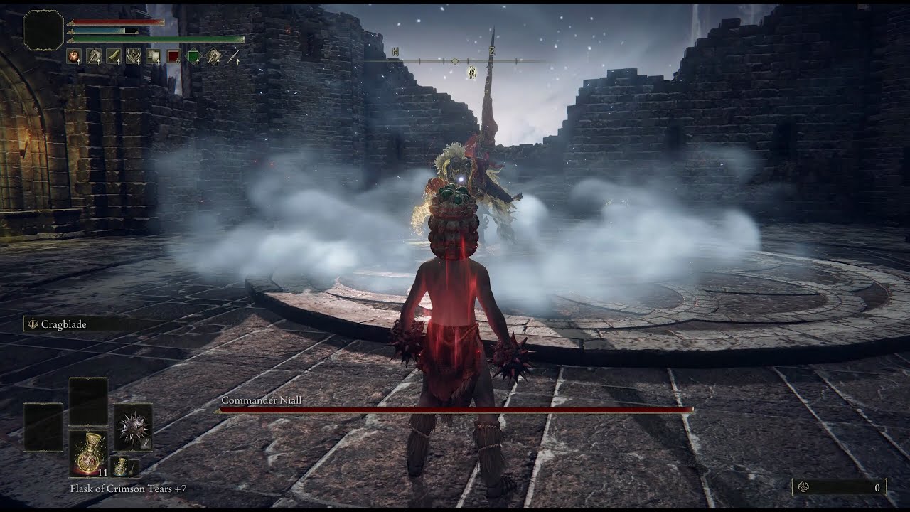 Elden Ring - Commander Niall No Damage (No Hit, RL1, Star Fist)