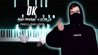 Alan Walker x JOP - OK | Piano Cover by Pianella Piano Resimi