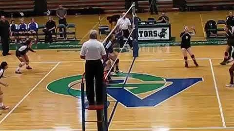 Volleyball - Legal Block Across The Net