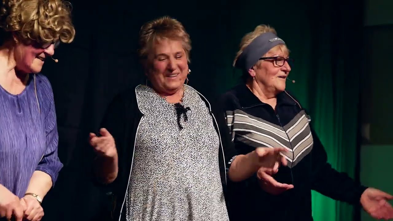 Gimnastyka seniorów skecz- Klub Seniora GOK Besko