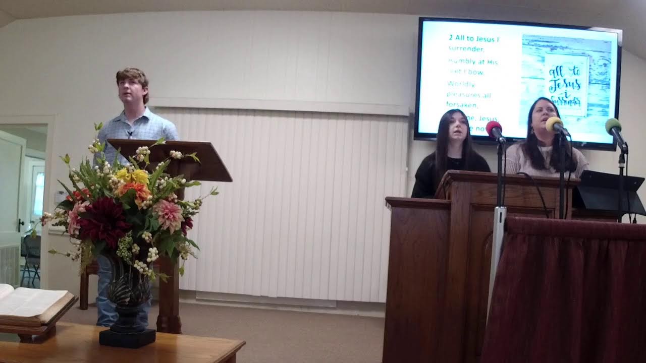 Sunday morning worship. HGBC Moscow TN