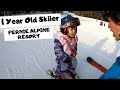 1 Year Old Skiier at Fernie Alpine Resort