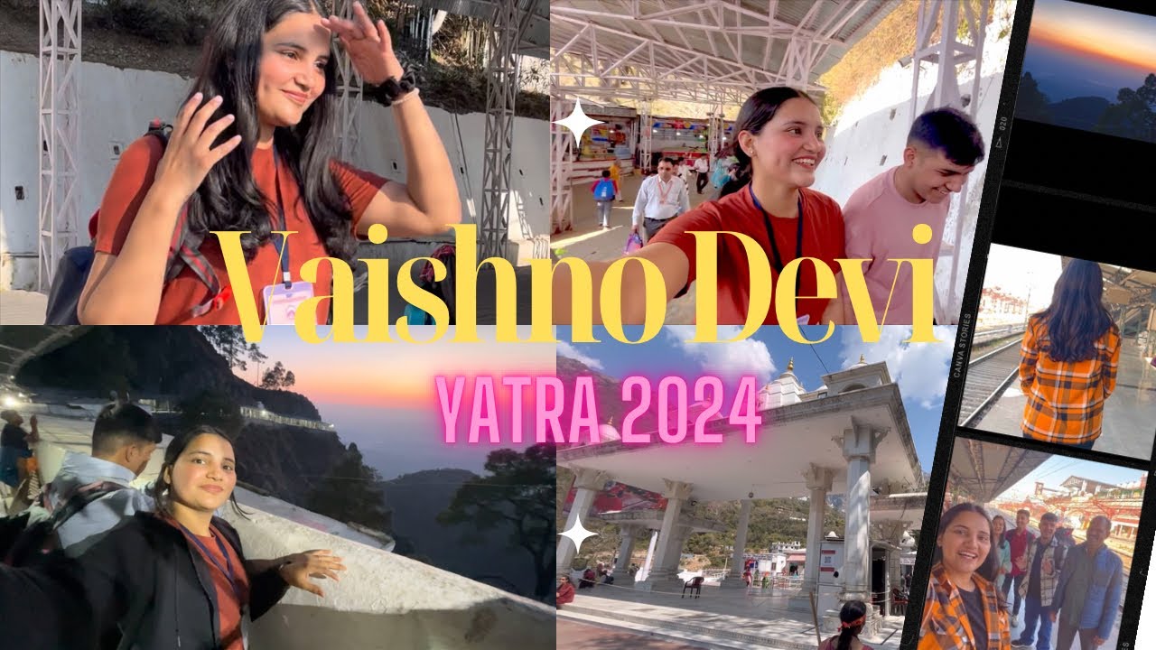Mata Vaishno Devi Yatra Katra 2024  March VLOG   Jammu  Kashmir  Megha Kanwar
