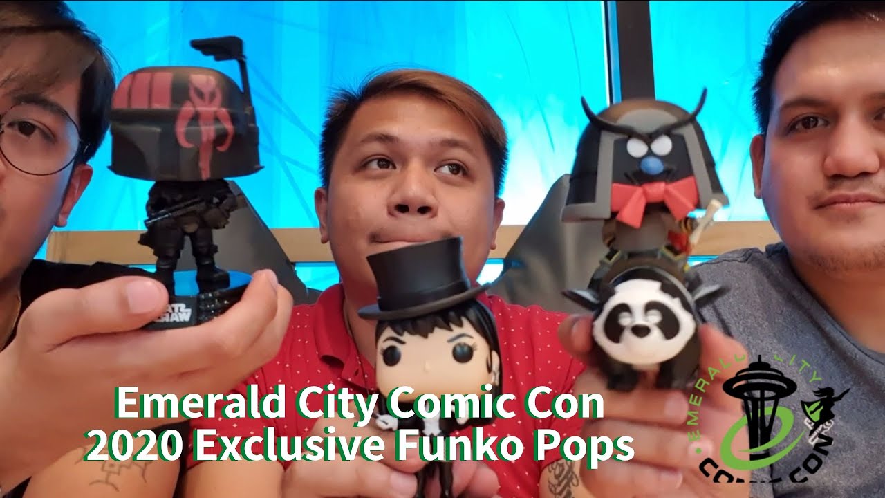 ECCC (Emerald City Comic Con) 2020 Funko Pop Haul