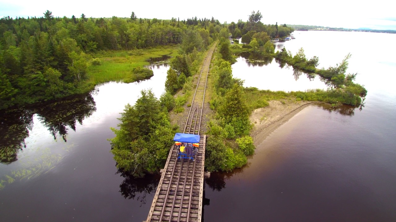Les Vélorails de BeaulacGarthby YouTube