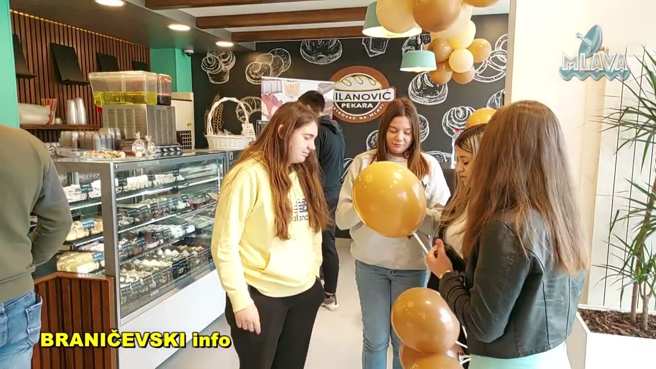 Osmi objekat Pekare MILANOVIĆ otvoren u Požarevcu (RTV MLAVA 20.03.2023.)