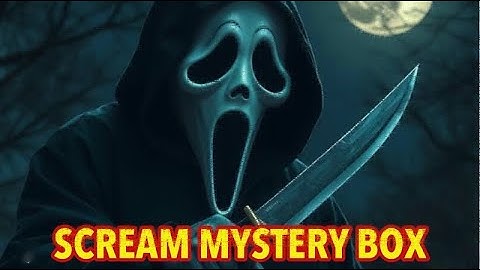 Fright Box February 2025  Unboxing Horror: Scream Exclusive