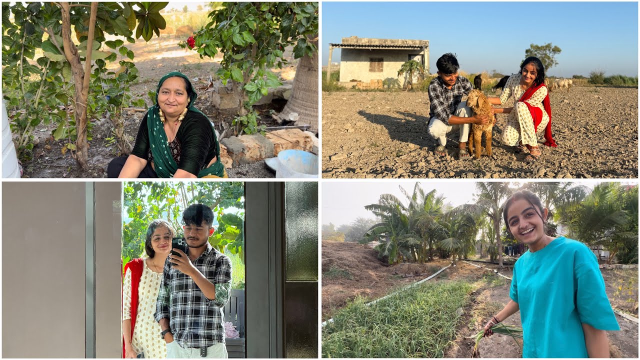 હવે મનુ ને ખેતી કરવી છે બોલો 😂