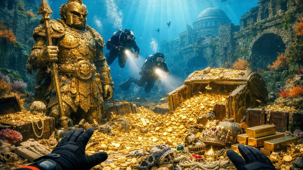 Inside the Ancient Underwater Fortress Guarding a Lost Empire