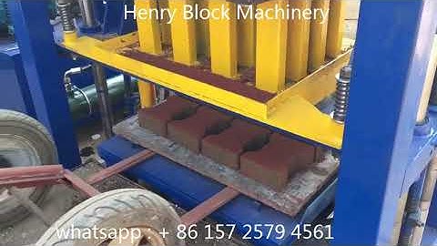 Keusec syin  QT4 30 semi automatic concrete block making machine electric version produce colorful p