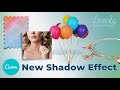 Lovely Canva Demo - New Shadow Effect Tool