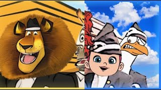 Madagascar And Storks Coffin Dance Mashup