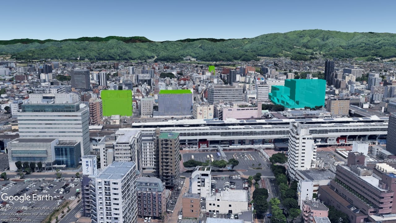 妄想MAP「福島市が3D対応になったので」