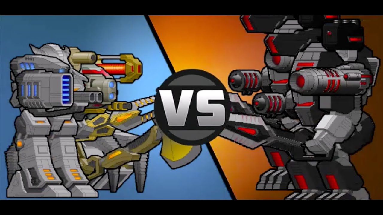 Super Mechs: Phy Hugger vs 2v2 Boss