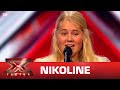 Nikoline synger ’De vildeste fugle’ - Michael Falch (5 Chair Challenge) | X Factor 2021 | TV 2