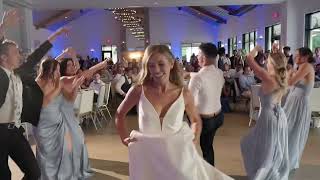 Surprise Flash Mob Dance at Bay Point Woods Wedding  Shelbyville, MI