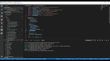 Angular how add module when we have multi modules