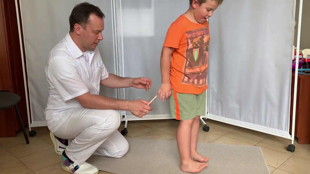 Упражнение для лечения и профилактики плоскостопия у детей