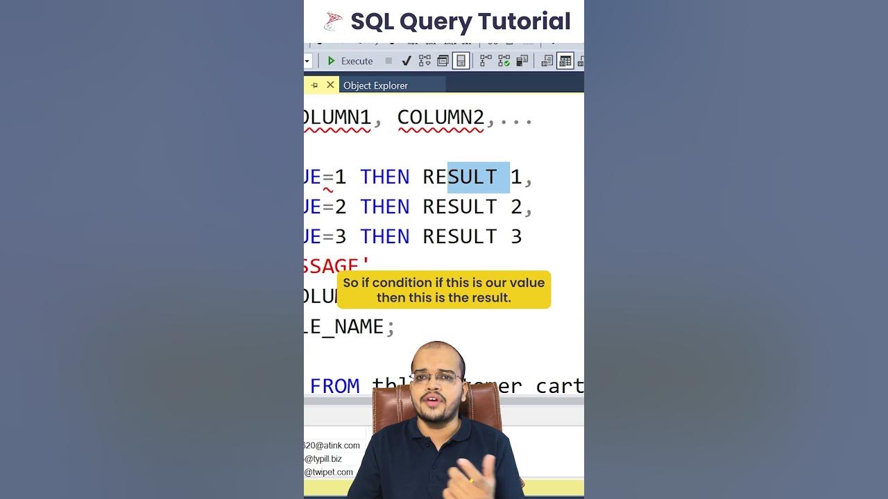 SQL case statements with Practical Examples | SQL Tutorial Day 18