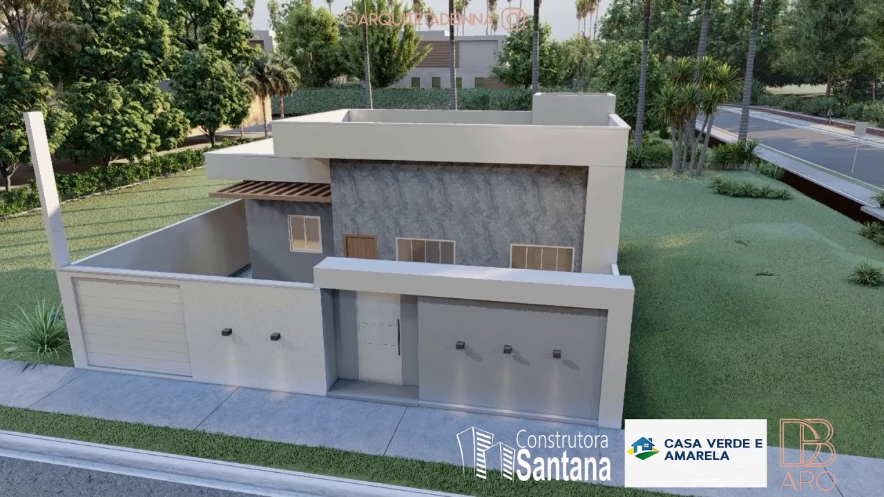 Projeto Casa Verde e Amarela com Home Office YouTube