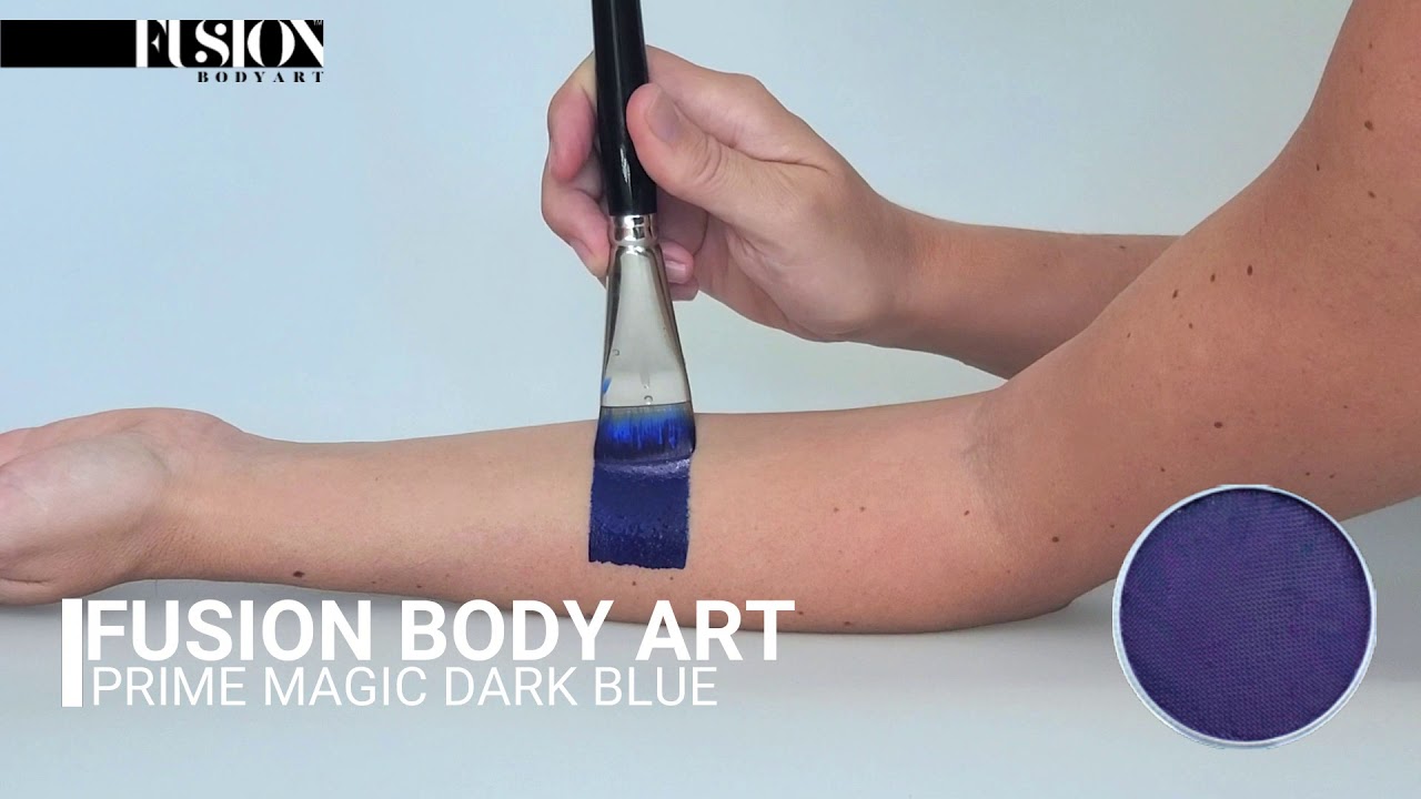 MAGIC DARK BLUE Face Paint by Fusion 32g