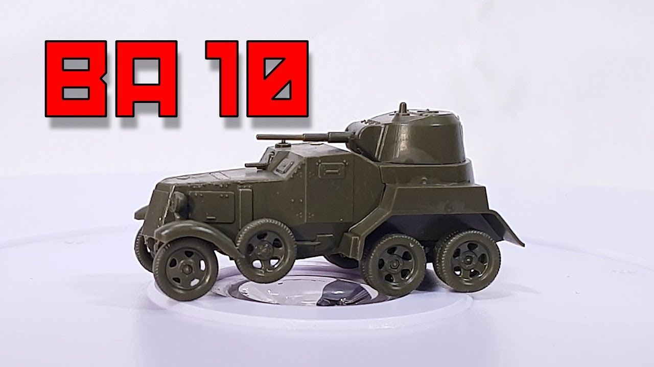 Ba-6 1:72 Eaglemoss Soviet army heavy armored car diecast model 