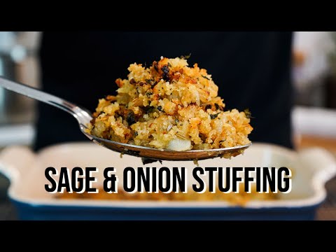 The Easiest and Tastiest Sage and Onion Stuffing  Christmas Recipe