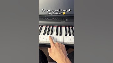 Can You Guess This Song in Just 2 Notes? #piano #guess #song