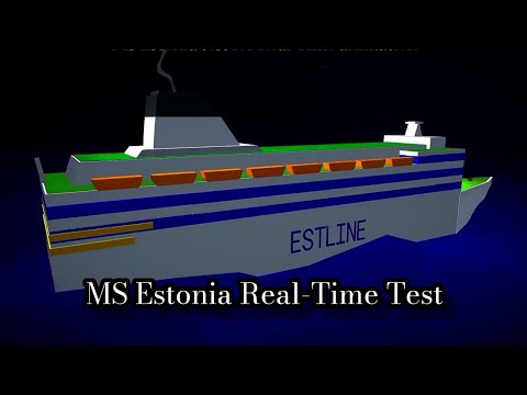 MS Estonia Test: