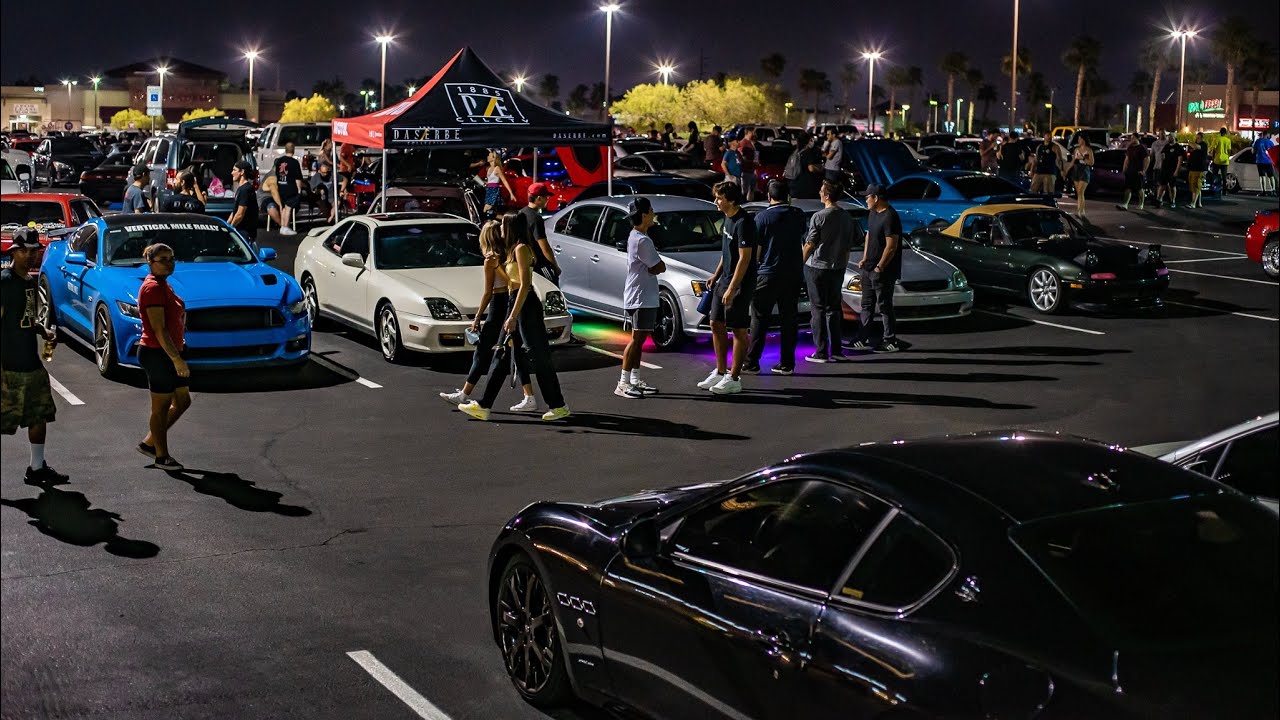 First Car Meet Vlog! Running from 👮🏻‍♂️ and More!! - YouTube