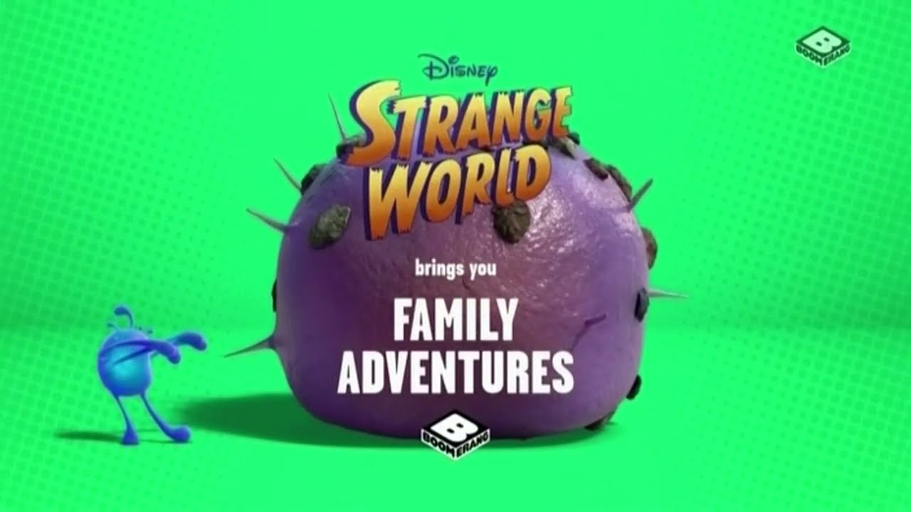 Boomerang UK Disney Strange World Movie Sponsorship Bumpers