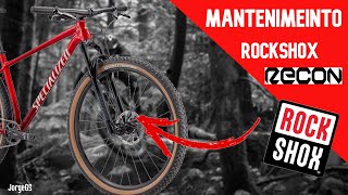 MANTENIMIENTO a horquilla ROCKSHOX RECON/JUDY