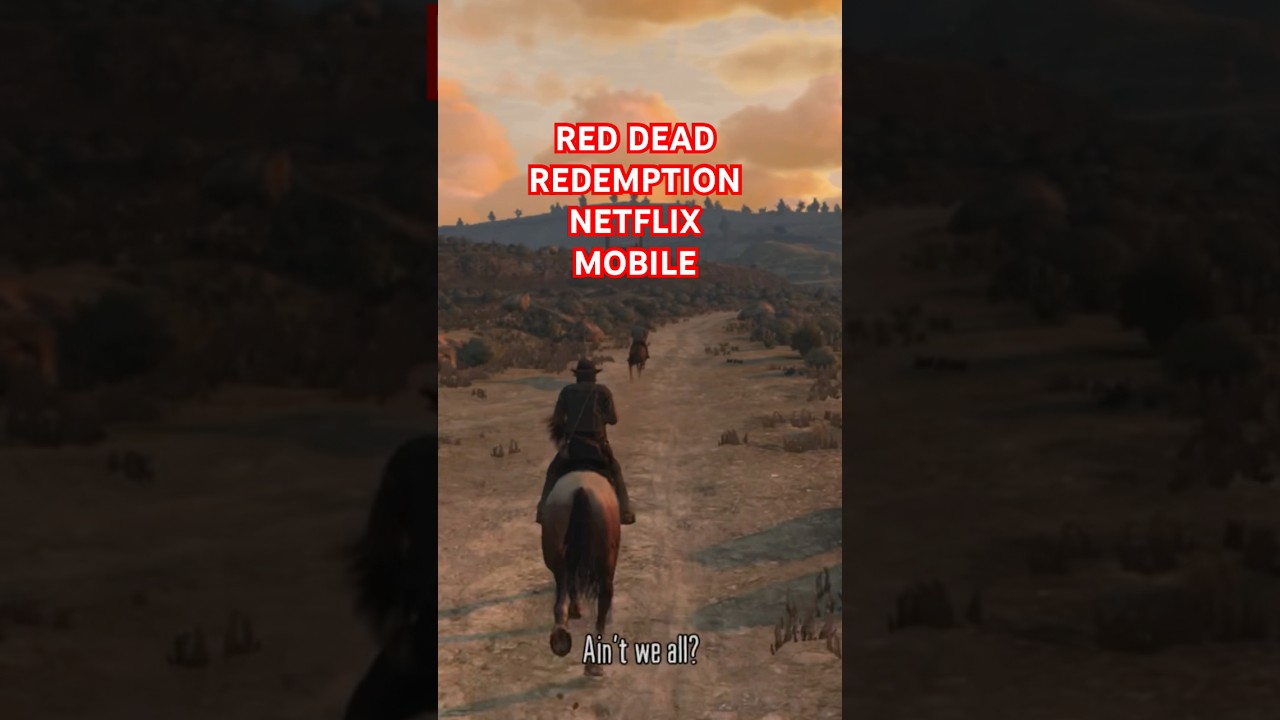 Red dead redemption netflix mobile horse walk gameplay 