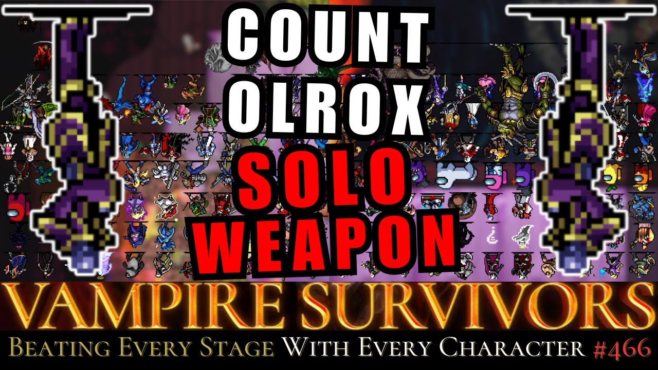 Vampire Survivors Olrox Opens a DARK RIFT - BESWEC 466