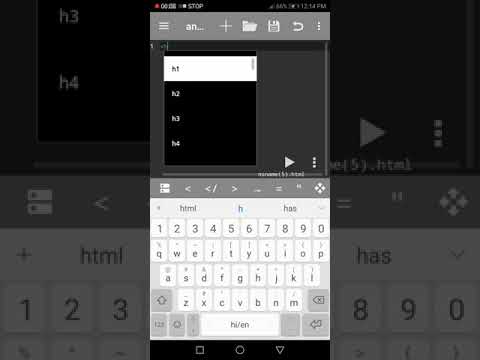 How to Create Ordered List & Unordered List using HTML by Mobile