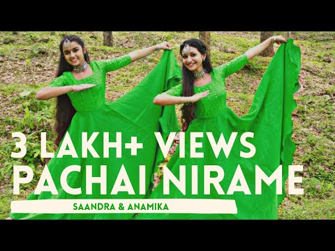 Pachai Nirame Dance Cover   Alaipayuthe   Saandra and Anamika