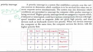 Computer Architecture Organization - 09 Priority Interrupt -  input output organisation