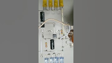 Amazing Led Chaser Circuit Using BC547 Transistor #ledchaser #ledcircuit #viralshorts #youtubeshorts