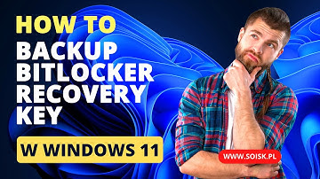 How to backup BitLocker Recovery Key on Windows 11