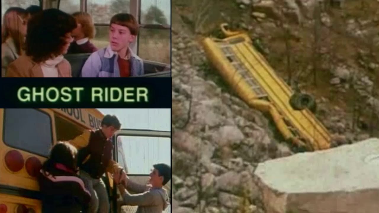 Ghost Rider Short Bus Ghost Rider: Bus Safety (1982) #bussafety #schoolbussafety #educational ...