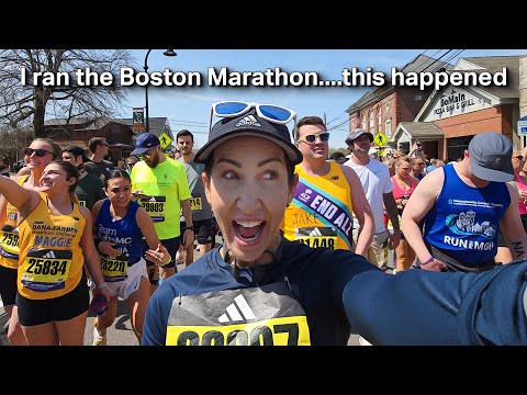 Running the Boston Marathon 2025: A Race I will NEVER forget