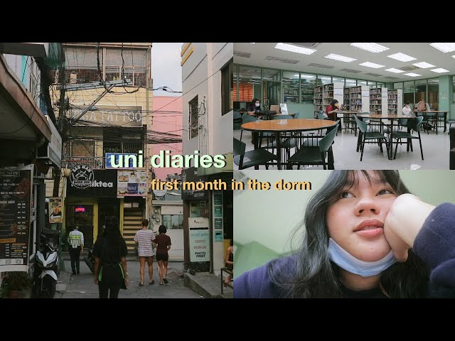 uni diaries ep.1: first month at dlsu-d + dorm life class=