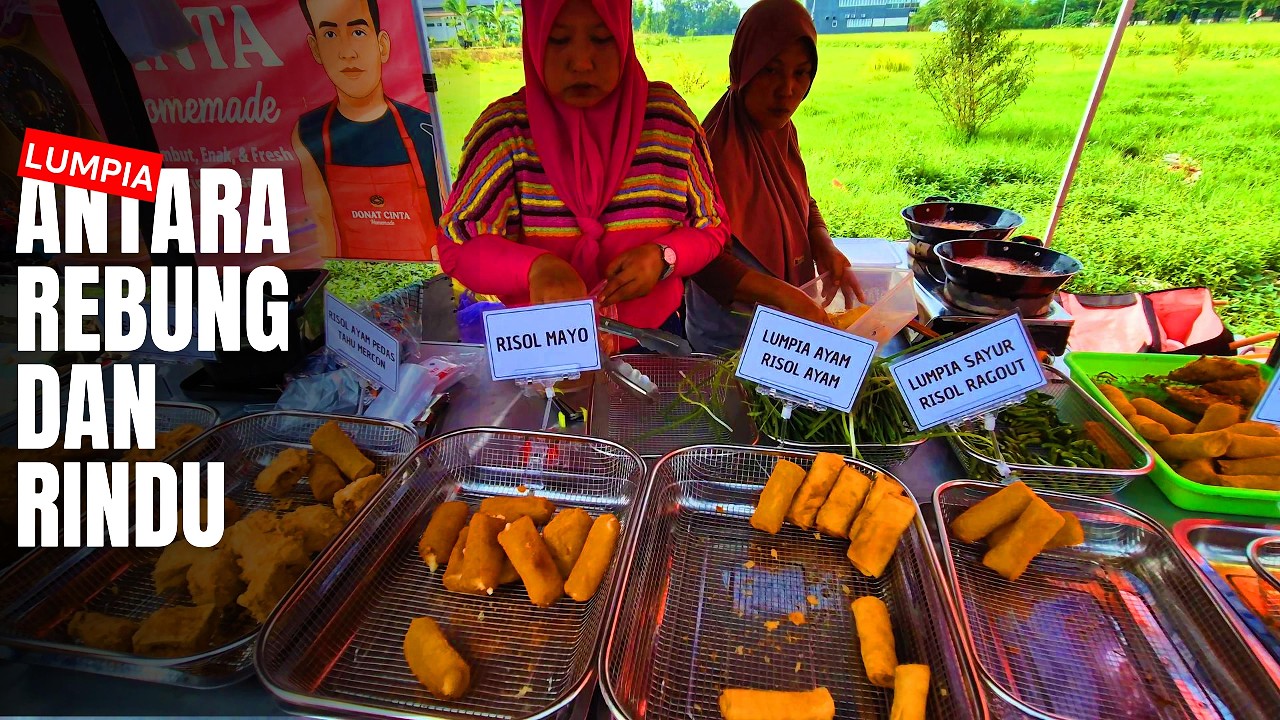 CUMA 2.500? LUMPIA CFD CARUBAN INI SEHARI HABIS 500 PORSI