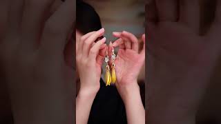 Who understands! These magnolia flower earrings are totally