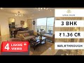 3 BHK With Deck | 1075 SqFt | Lodha Upper Thane | Apartment Walkthrough | Thane Real Estate | Mumbai