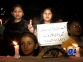Children candles remembrance Peshawar martyrs-Geo