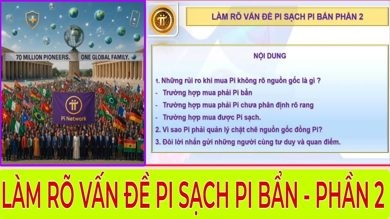LÀM RÕ VẤN ĐỀ PI SẠCH PI BẨN- PHẦN 2, TÁC GIẢ: NGUYỄN VĂN ÁNH