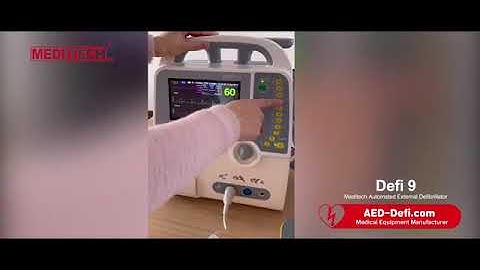 How to use manual defibrillator to save a life ? ( Meditech Defi9)